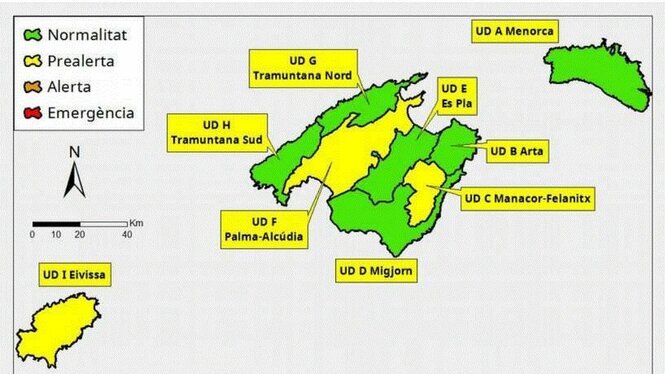 Les reserves hídriques de Balears se situen en el 68%25 al desembre
