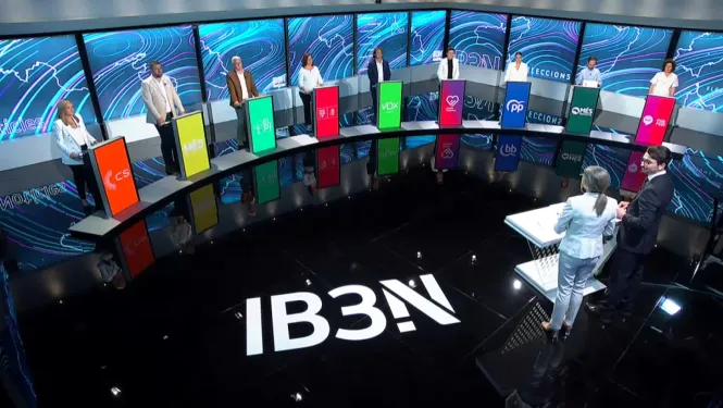 Les claus d'”El Debat” d’IB3 als candidats i candidates a la presidència del Govern de les Illes del 28M