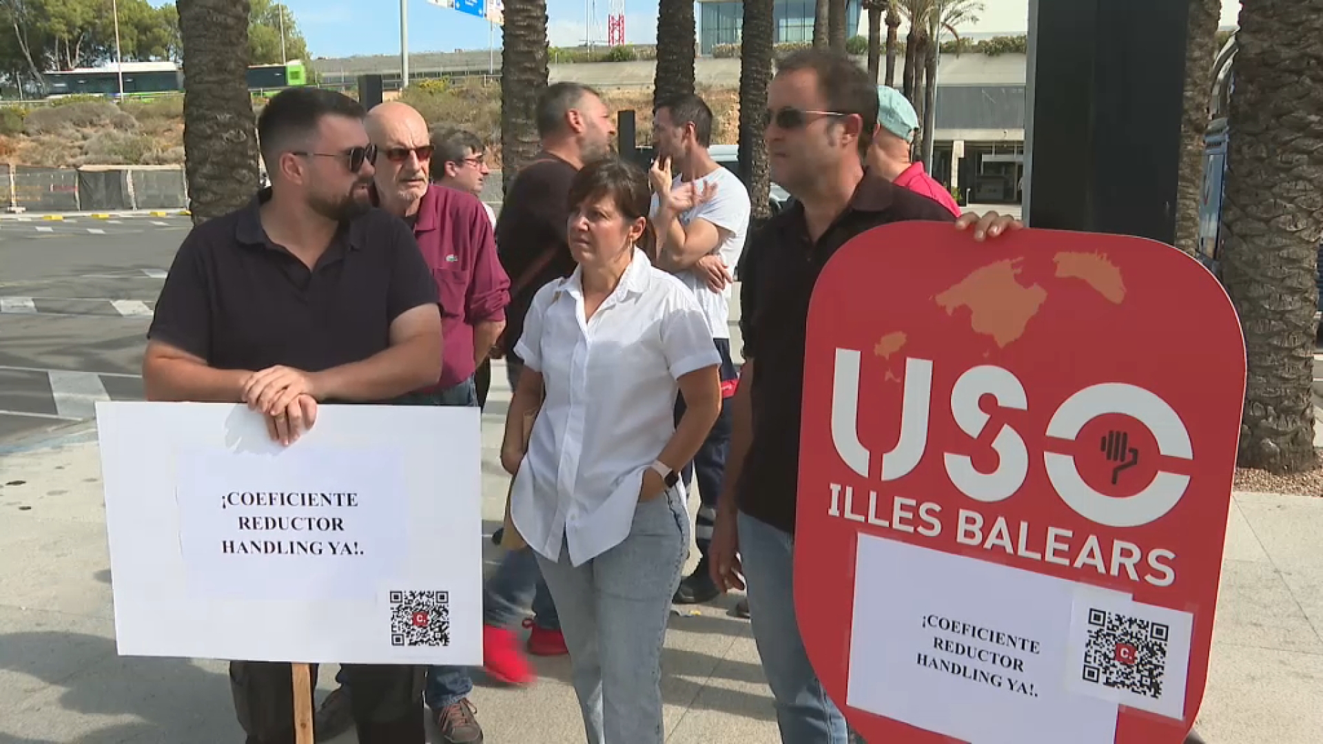 USO demana avançar l’edat de jubilació del personal de terra de l’aeroport