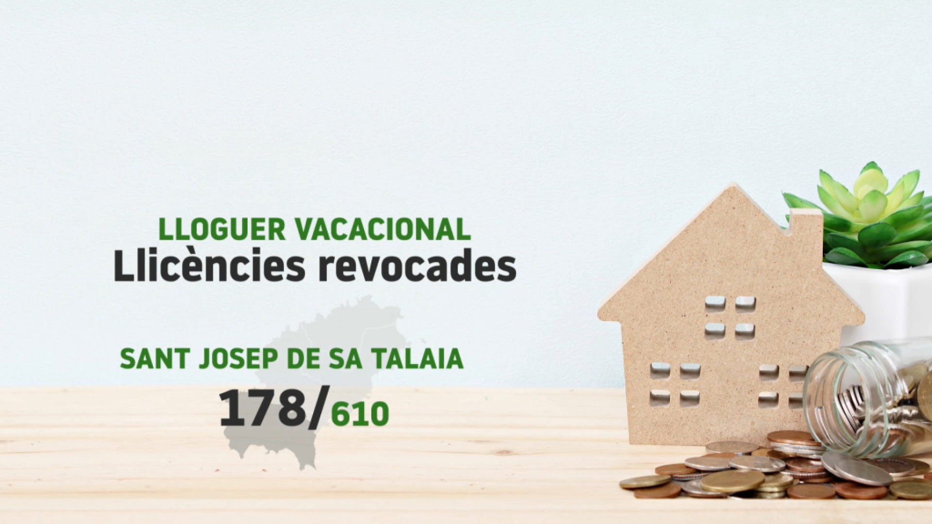 El Govern espanyol detecta 178 habitatges a Sant Josep sense els requisits per llogar-los a turistes