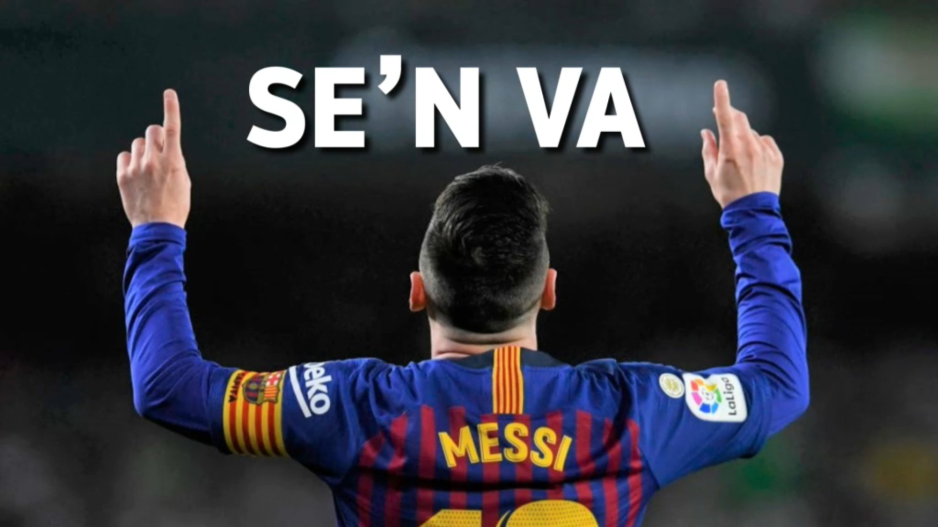 Messi deixa el Barcelona