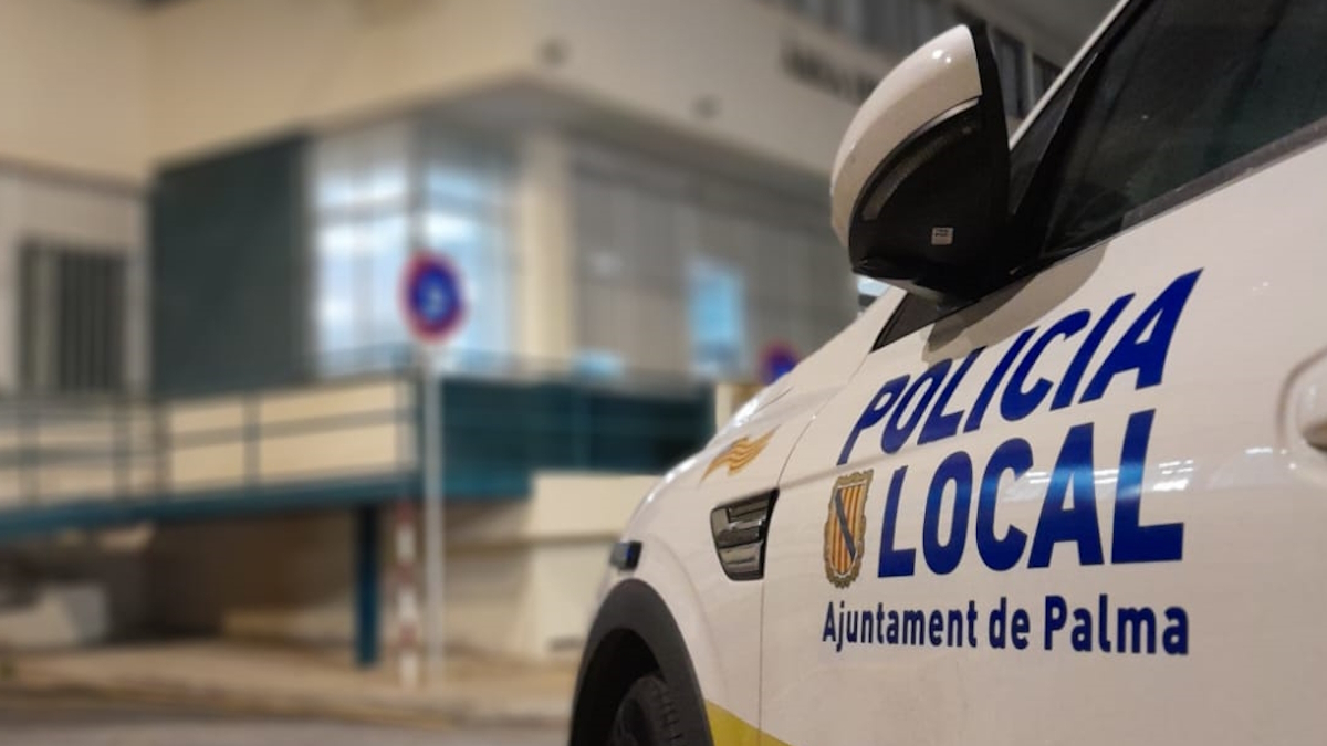 Detingut a Palma per conducció temerària i atemptat contra l’autoritat