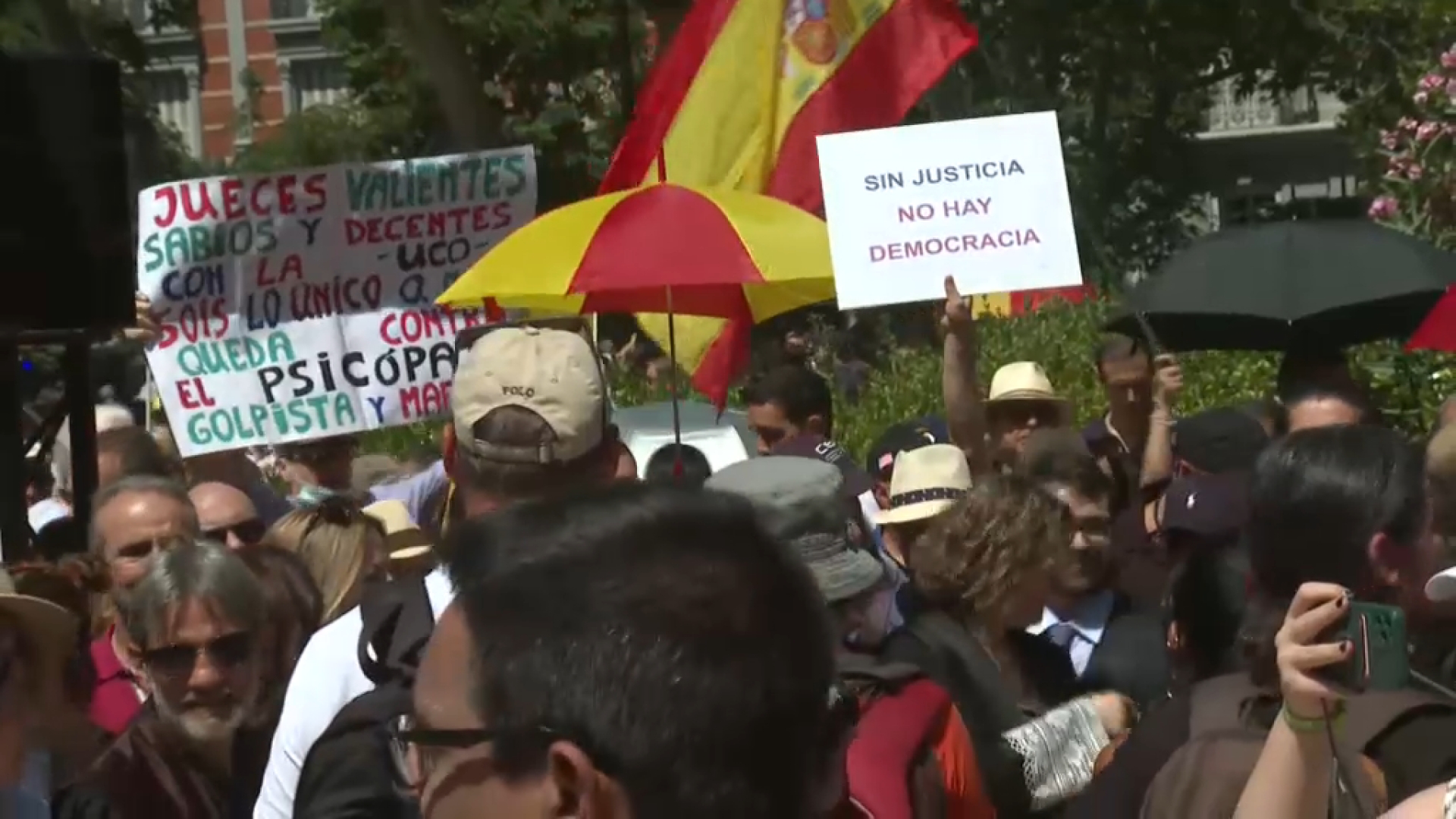 Protesta de jutges i fiscals conservadors