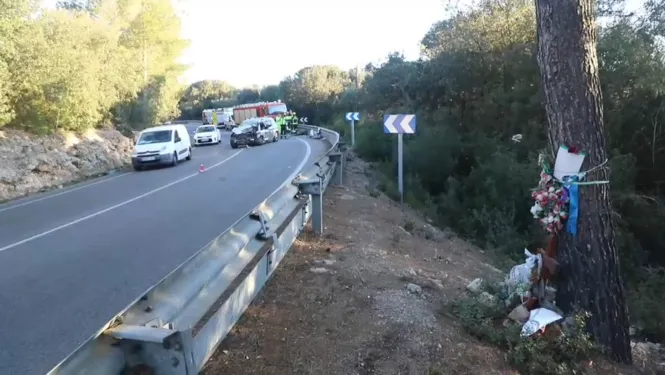 Detingut el conductor implicat en l’accident mortal a la carretera entre Can Picafort i Son Serra