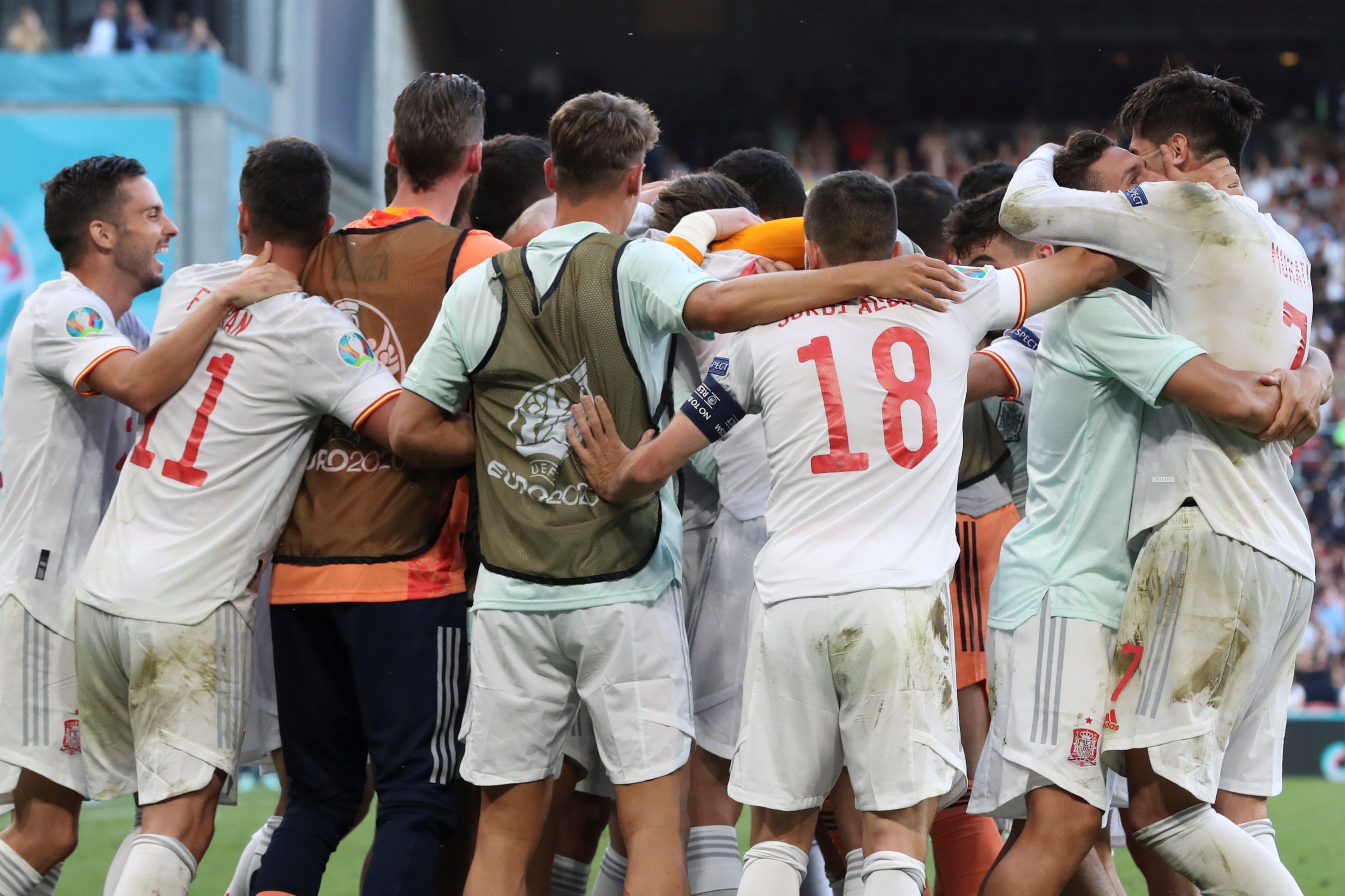 Espanya es classifica per als quarts de final de l’Eurocopa