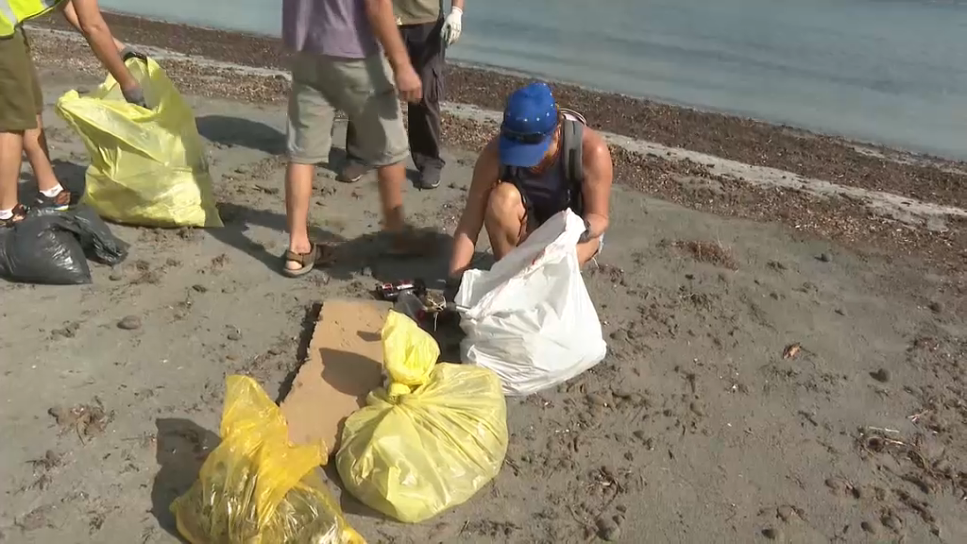 Més de 50 voluntaris recullen 245 quilos de residus en només dues hores a S’Albufereta