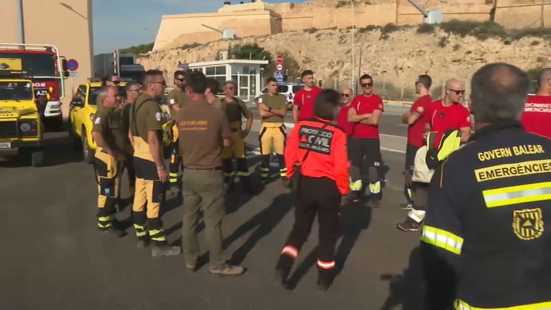 Parteix un nou contingent balear de 82 efectius cap a la zona zero de la dana a València