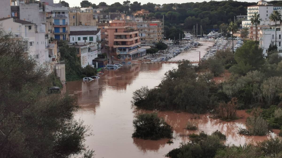 Pluges de rècord al Llevant i al Migjorn de Mallorca