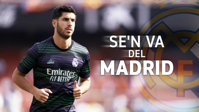 Marco Asensio diu adeu al Reial Madrid