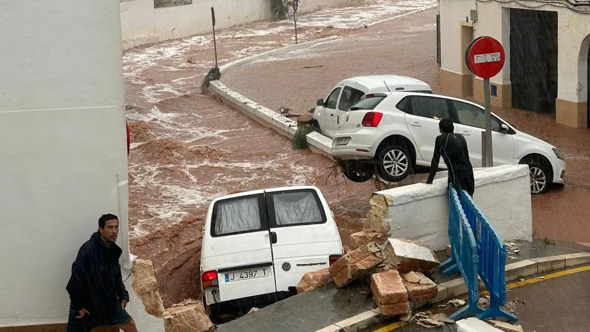 La DANA copeja intensament Menorca