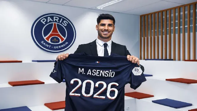 Marco Asensio fitxa pel PSG fins el 2026