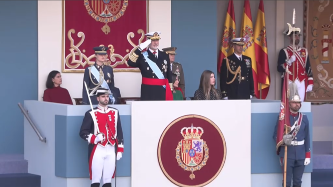 Festa Nacional multitudinària a Madrid