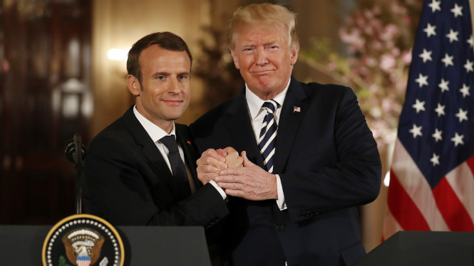 Trump i Macron obren la porta a “un nou acord” multilateral amb Iran