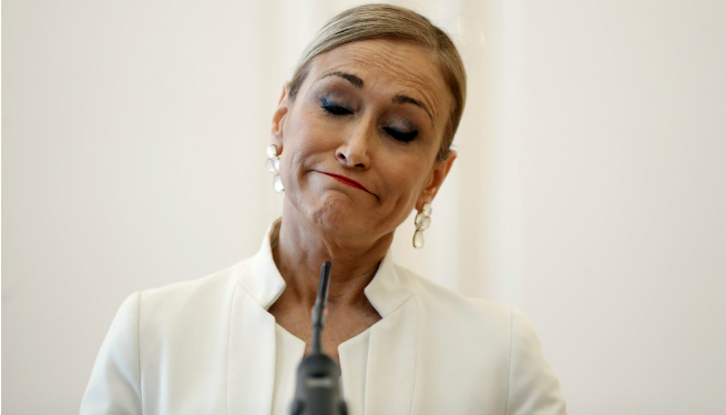 Cristina+Cifuentes+dimiteix+com+a+presidenta+de+la+Comunitat+de+Madrid