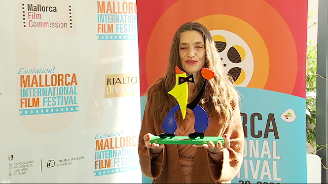 Ángela Molina destaca la valentia de la cultura al Mallorca Film Festival