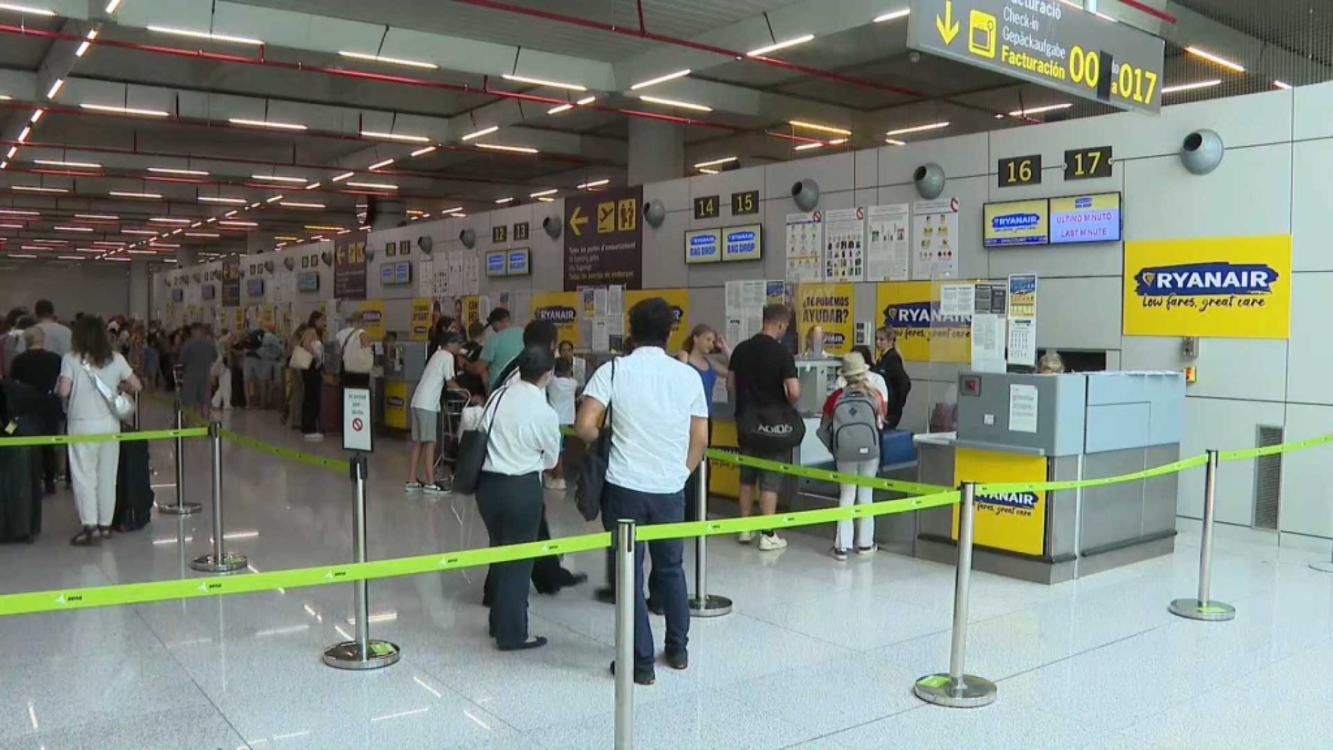 Convocades dues vagues als aeroports de les Balears aquest cap de setmana