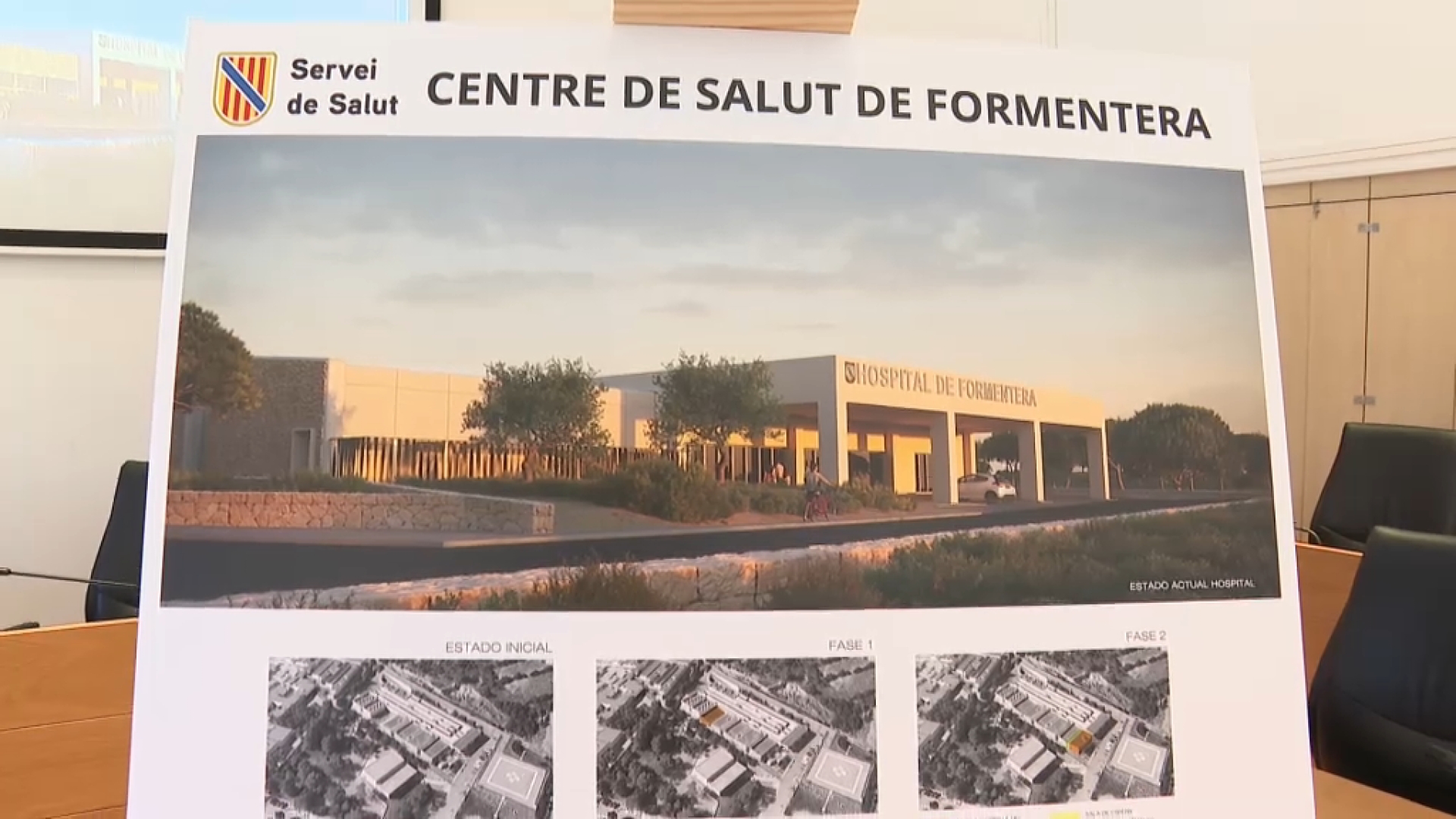 Prohens anuncia un nou centre de salut a Formentera junt a l’hospital