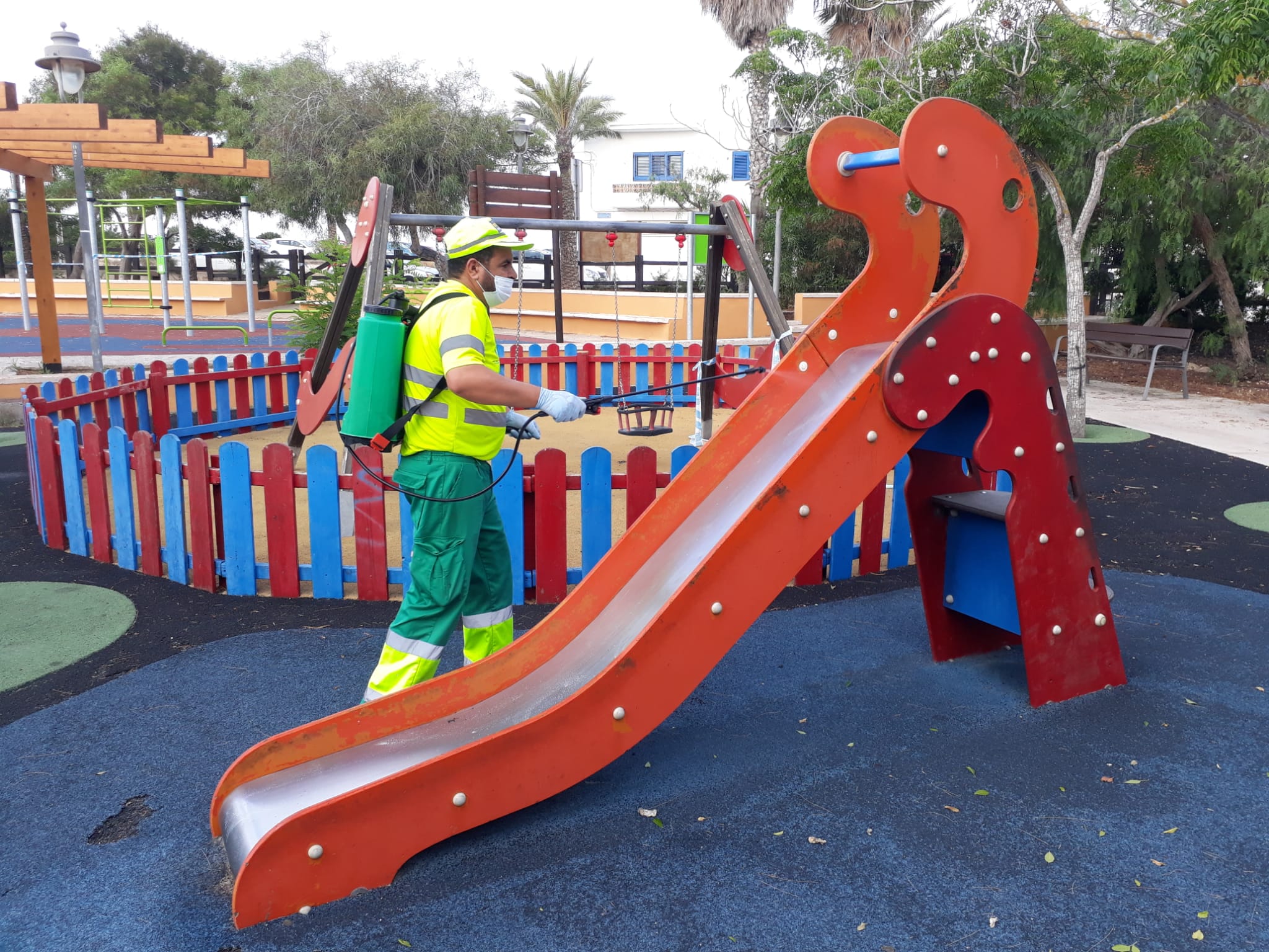 El Consell de Formentera reobre tots els parcs infantils de l’illa