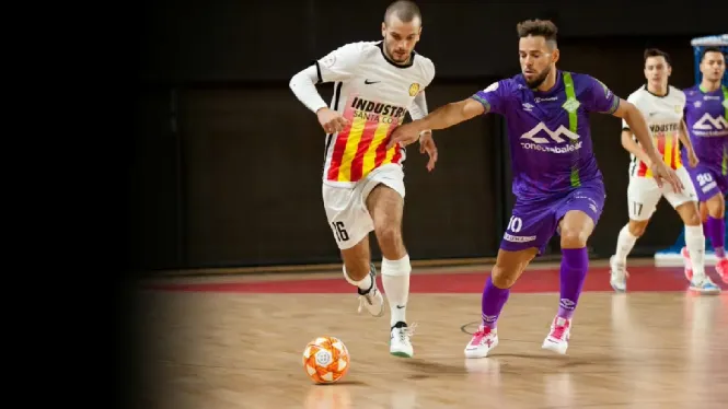 El Mallorca Palma Futsal perd al darrer segon a Santa Coloma