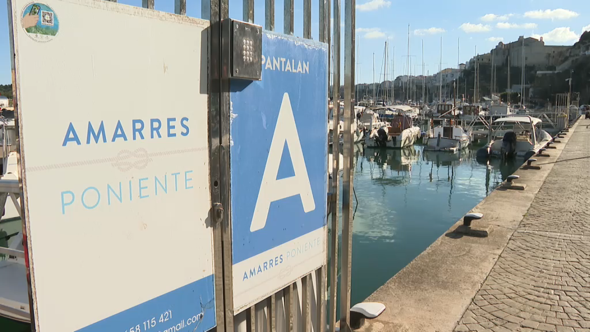 Surten a licitació els amarraments del Moll de Ponent del port de Maó