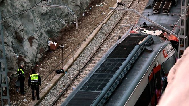 S’investiguen les causes de l’accident de trens a Castellgalí on va morir una maquinista