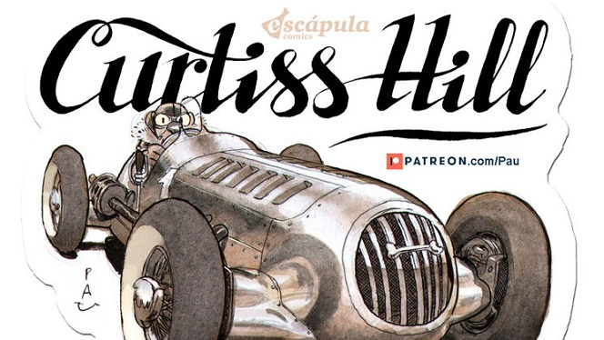 El dibuixant Pau aconsegueix en vint dies el finançament per editar el còmic ‘Curtiss Hill’