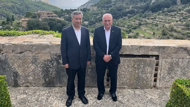 El dirigent del Partit Comunista de la Xina, Li Xi, visita Mallorca