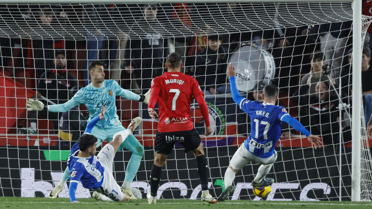 Muriqi no encerta i el Mallorca suma un punt insatisfactori contra l’Alabès (1-1)