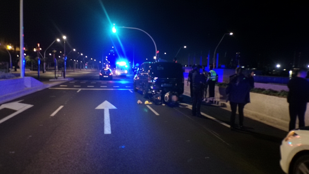 Investiguen un motorista per quadruplicar la taxa d’alcohol a Palma