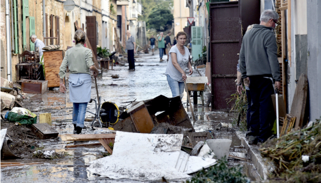 La factura del canvi climàtic: 75 milions d’euros en ajudes per temporals