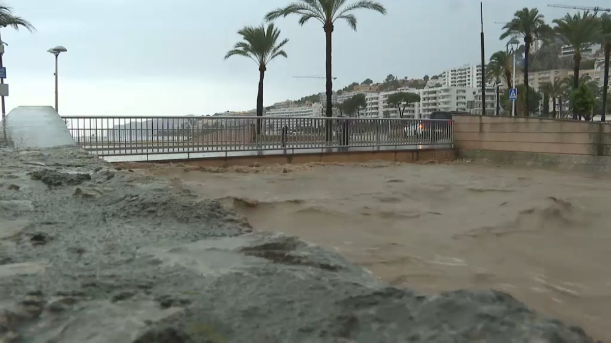 La DANA a Mallorca deixa torrents al límit, quatre rescats i una vuitantena d’incidències