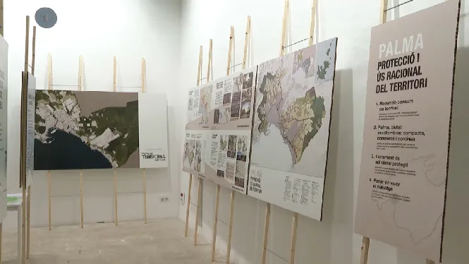 L’àrea de Model de Ciutat inaugura una exposició sobre el Nou Pla General de Palma