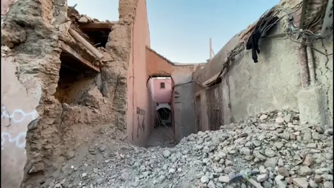 Ja són més de 2.100 els morts a causa del terratrèmol al Marroc