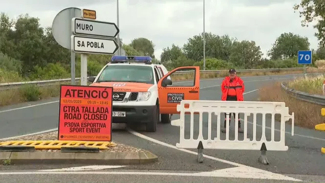 L’Ironman Alcúdia Mallorca talla diverses carreteres que van d’Alcúdia a Pollença