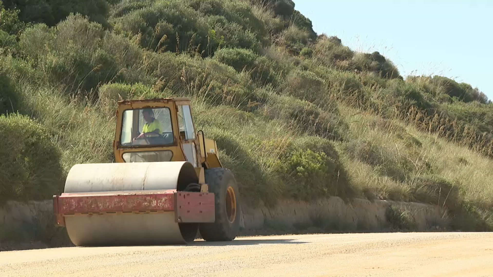 Arreglen el camí de Binimel·là, as Mercadal