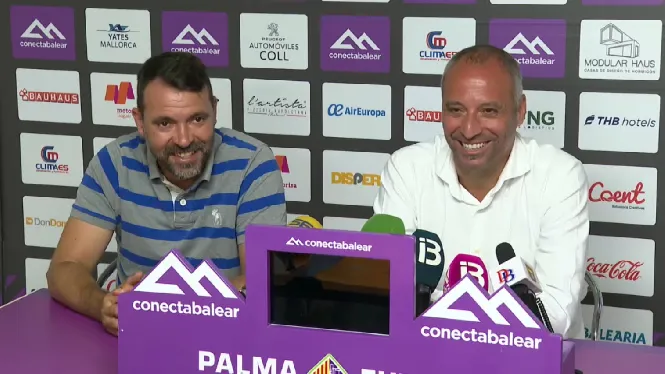 José Tirado i Antonio Vadillo fan balanç de la temporada del Palma Futsal
