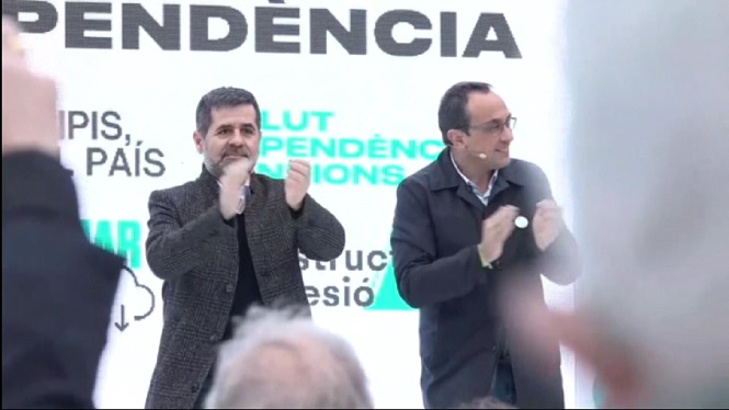 Borràs (JxCat) proposa activar la declaració unilateral si els independentistes arriben al 50%25 de vots