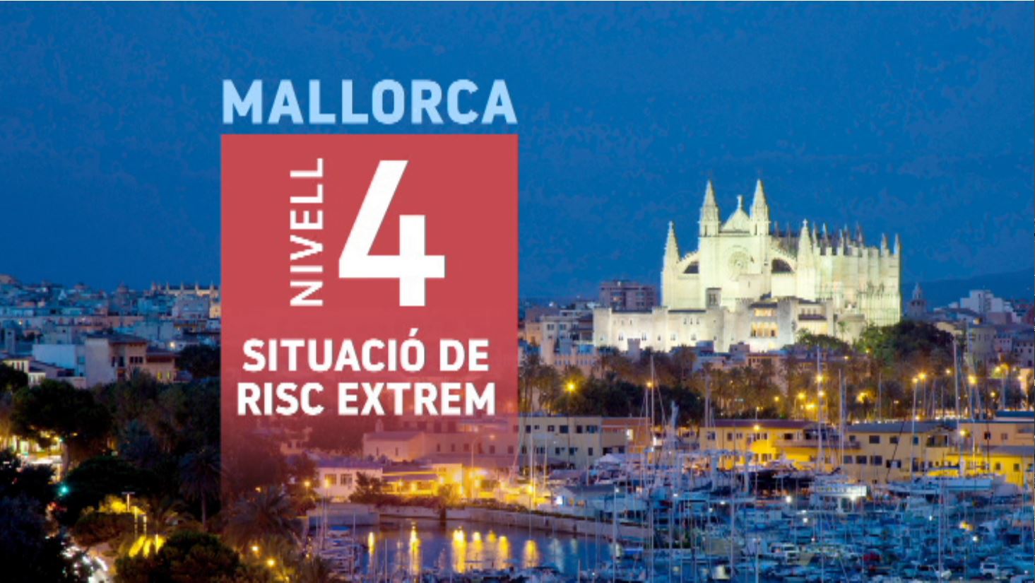Mallorca entra avui al nivell 4: reunions de 6 persones i toc de queda a les 10 del vespre