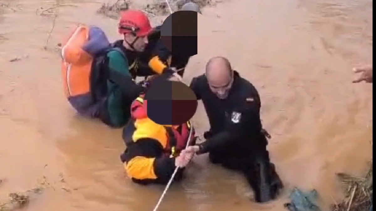 La Guàrdia Civil rescatà a Eivissa 148 persones durant i després la tempesta