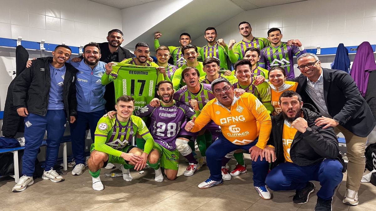 L’Illes Balears Palma Futsal acomiada l’any a Manzanares amb victòria per 2-3