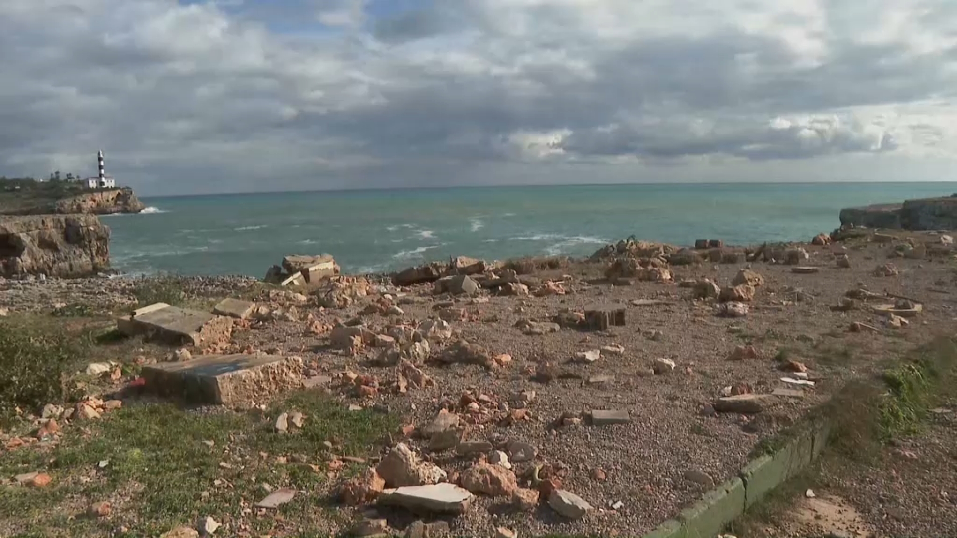 El temporal sacseja la costa del Llevant de Mallorca