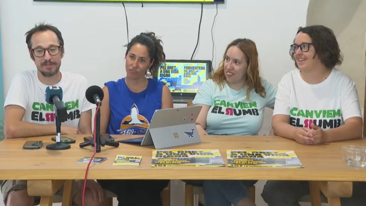 Manifestació contra el turisme de masses el pròxim 15 de juny a Eivissa