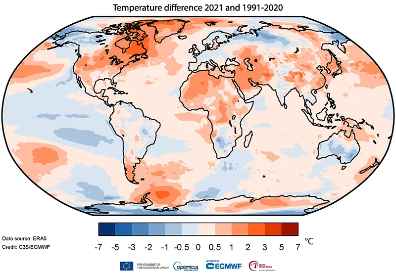 L’estiu del 2021, el més càlid registrat mai a Europa