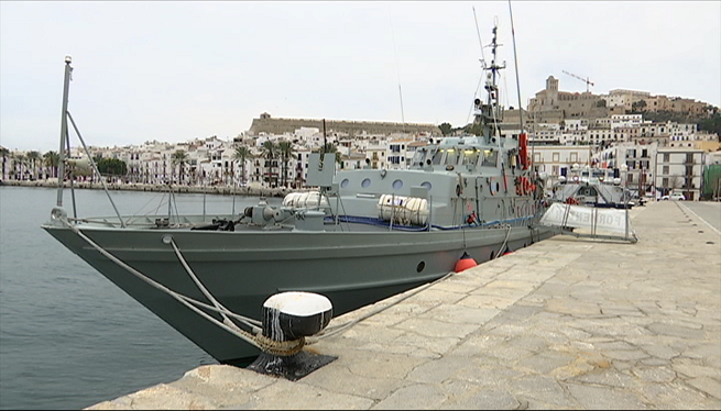 El patruller ‘Formentor’ ja navega per aigües balears