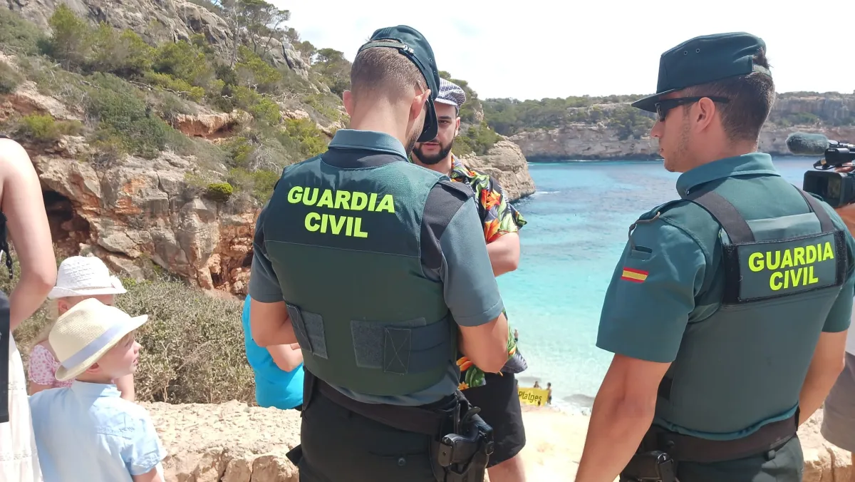 La Guàrdia Civil identifica alguns dels participants a la protesta del caló des Moro