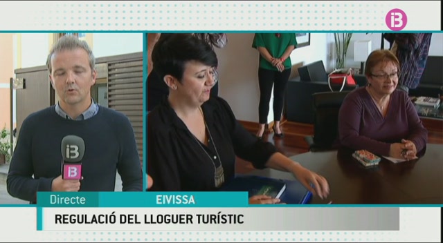 Reunió del conseller Biel Barceló amb el batle l’Eivissa per parlar del lloguer turístic