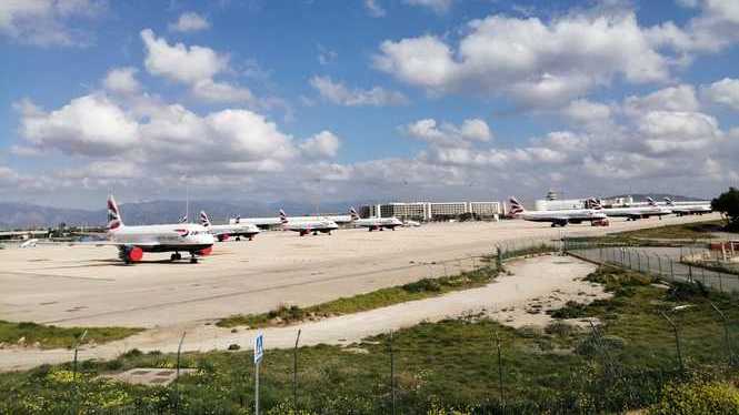Reactivació del trànsit aeri: s’enlairen els primers avions aparcats a Palma
