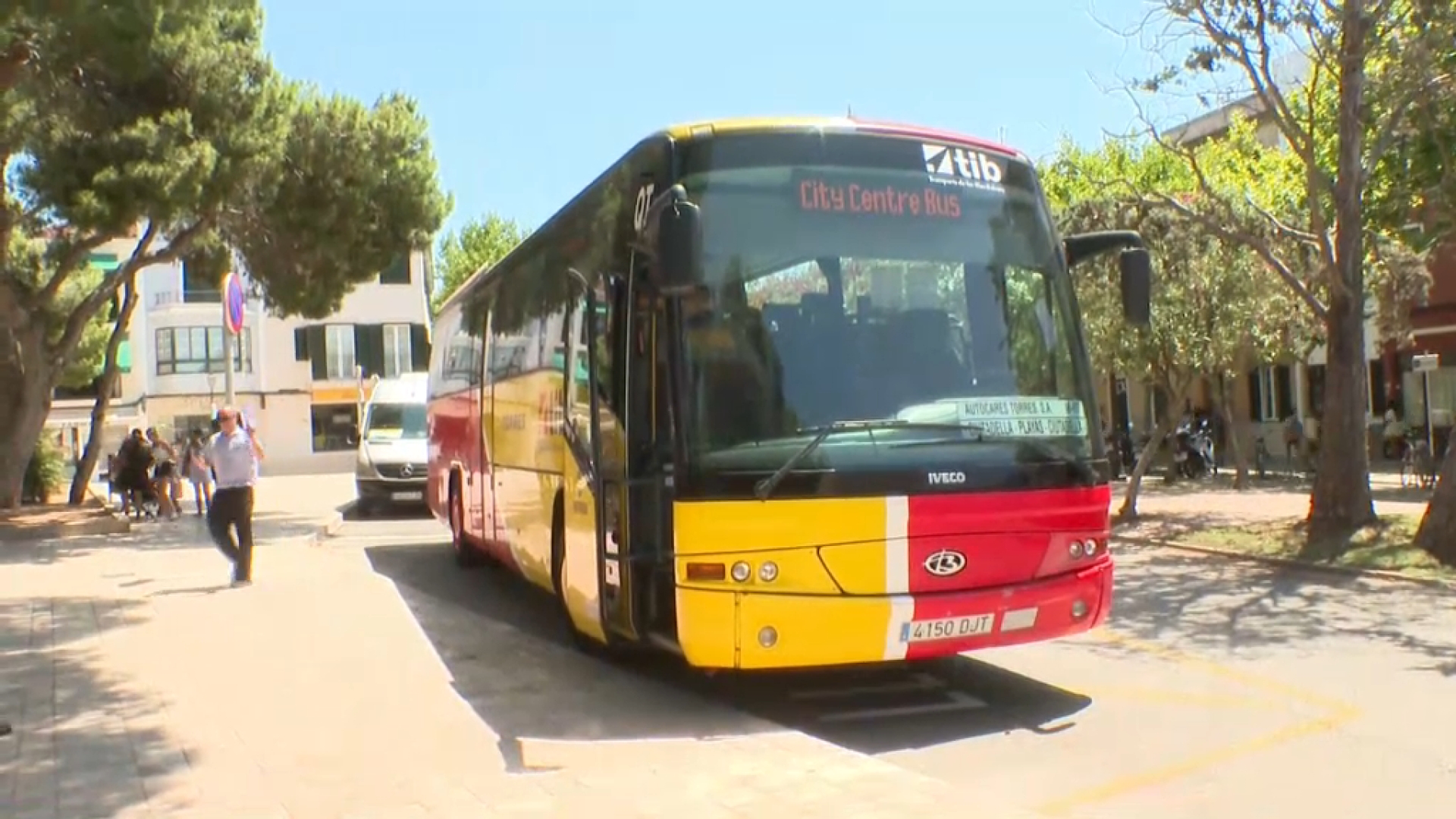 Servei d’autobús llançadora per arribar al centre de Ciutadella