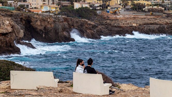 Balears, en risc per fenòmens costaners provocats per la borrasca “Justine”