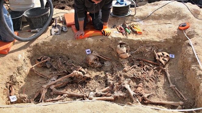 Els experts estimen que ja s’han trobat gairebé tots els cossos a la fossa de Porreres